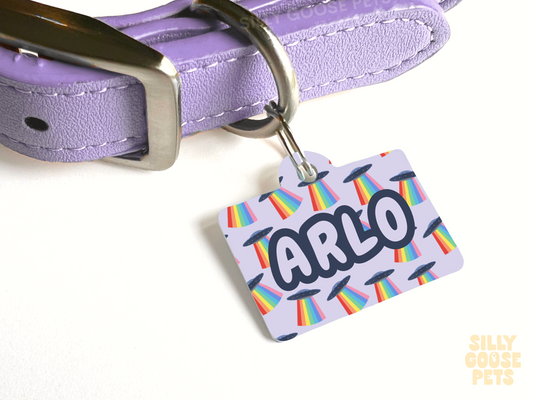 Custom Cute Pet Id tag UFOP Design
