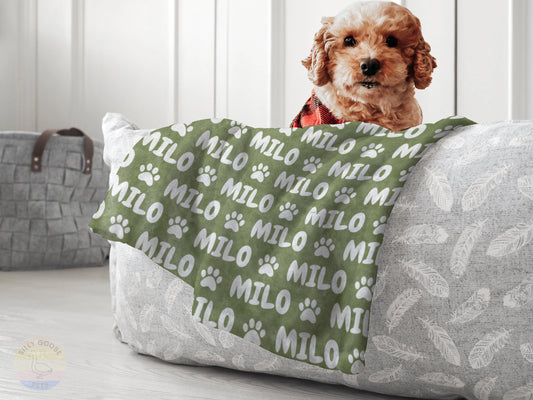 Personalized Pet Blanket