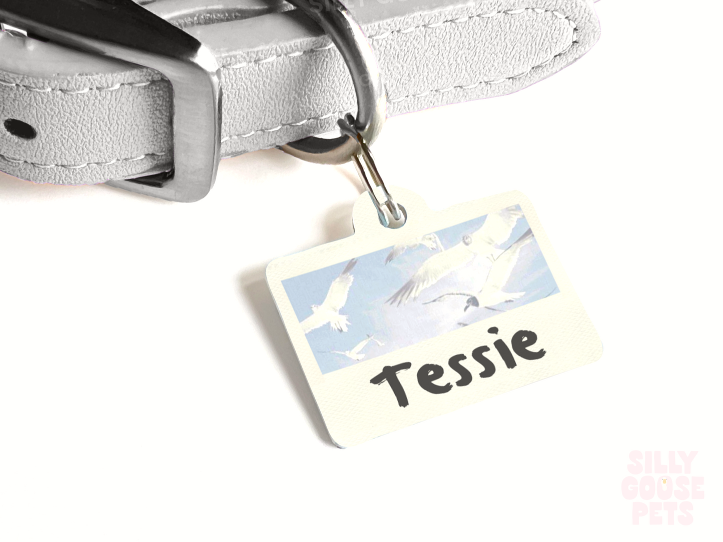 Late 80s Era Pet Tag