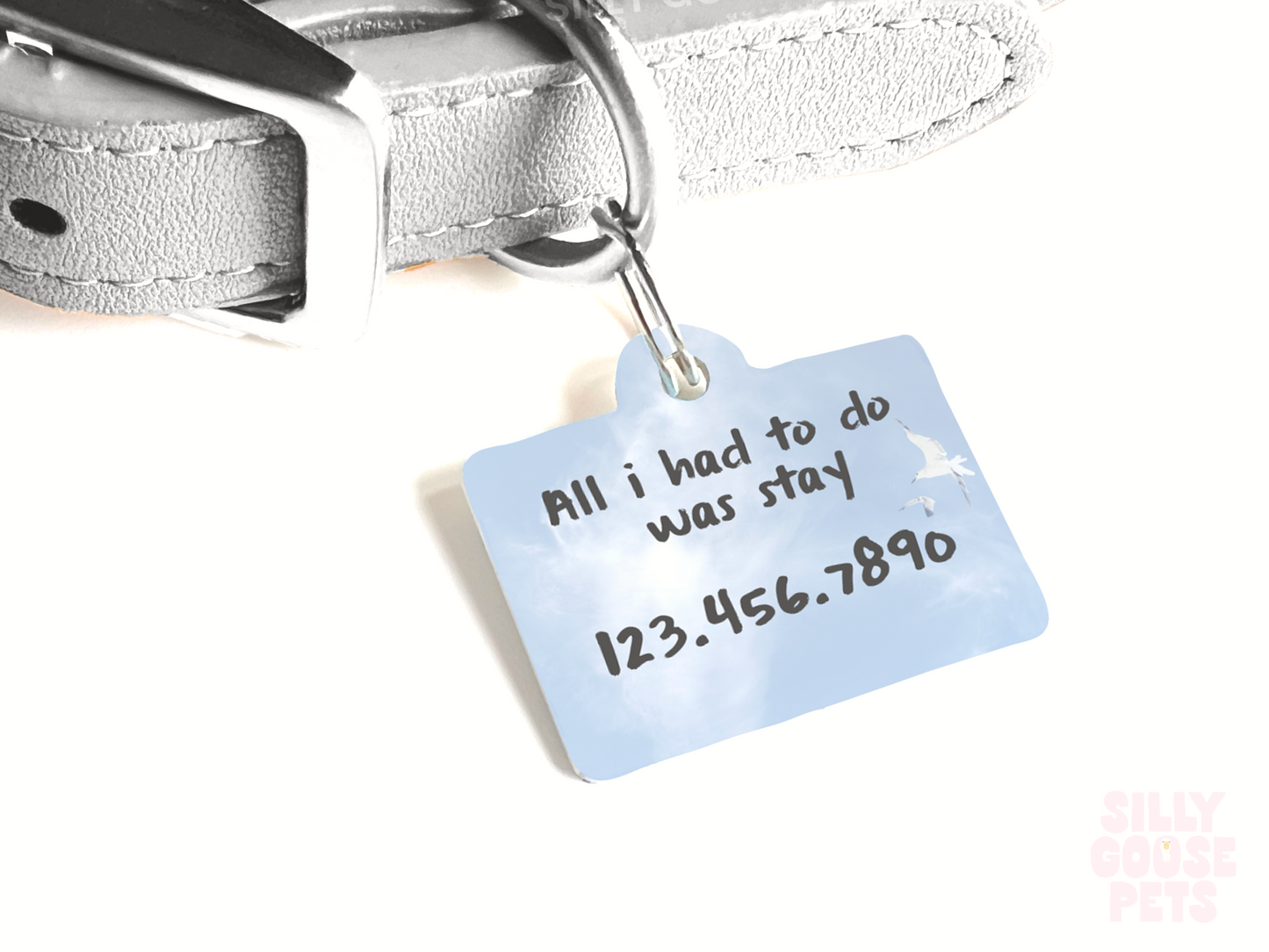 Late 80s Era Pet Tag
