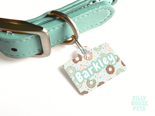 Donuts Custom Pet Tag