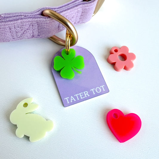 Pet Collar Charms Spring Designs
