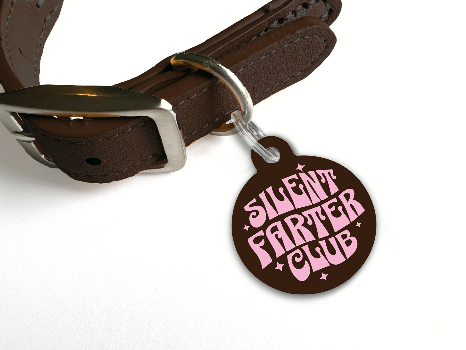 Silent Farter Pet ID Tag