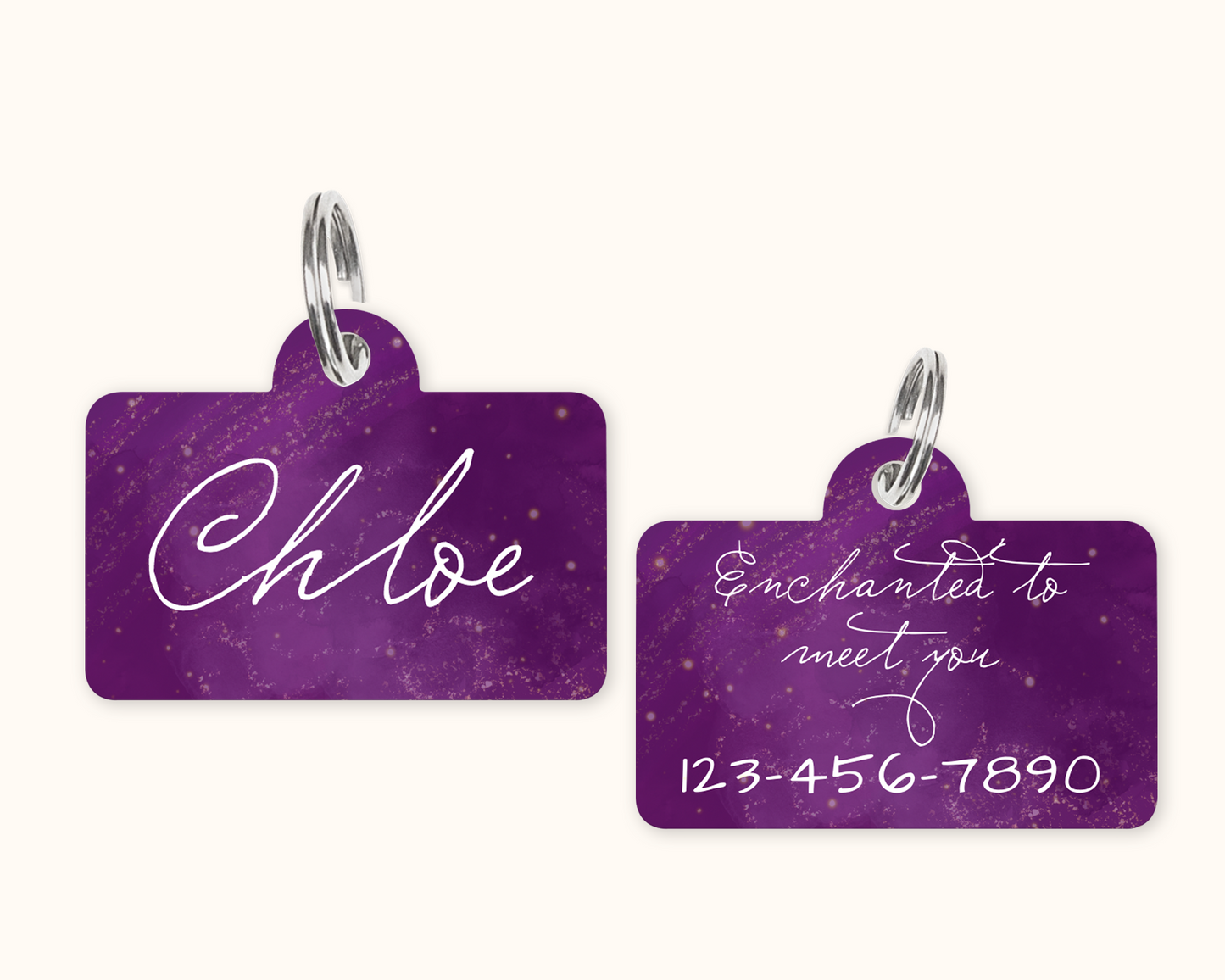 Speechless Era Pet Tag