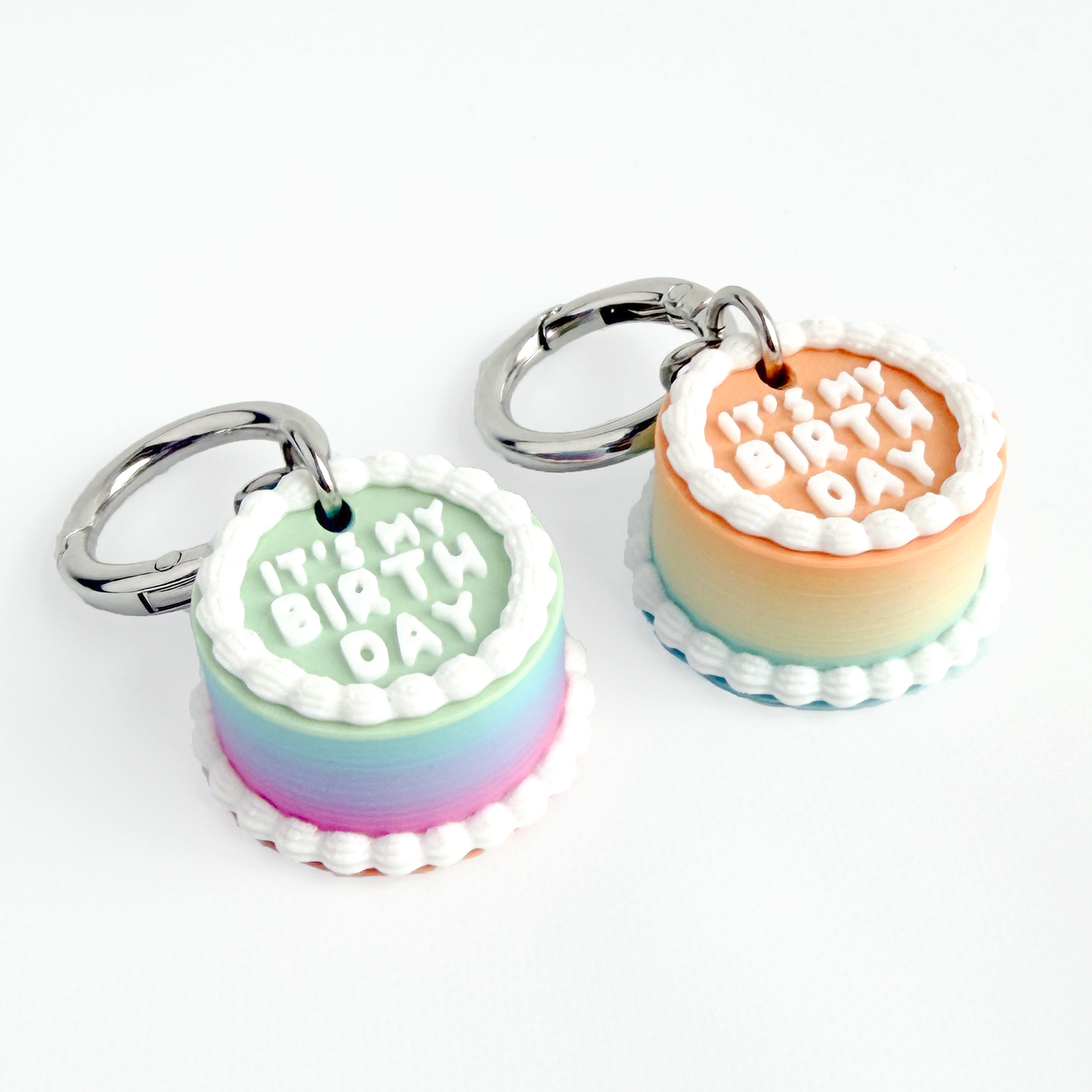 Vintage Birthday Cake Pet Tag – “It’s My Birthday”