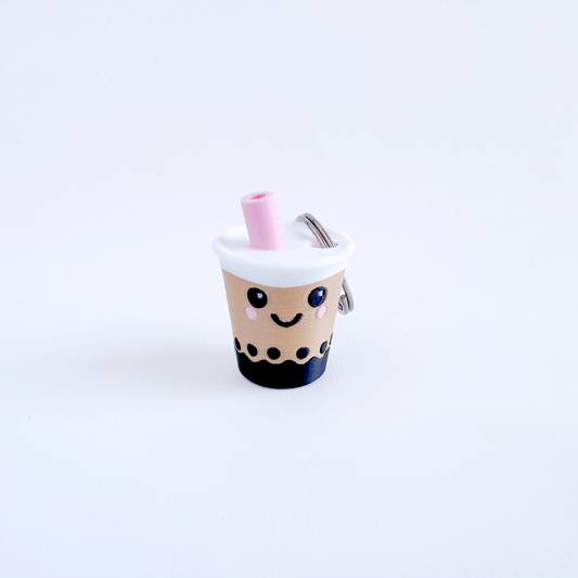 Boba Tea Collar Charm