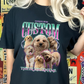 Custom Bootleg Style Concert Hype Dog Shirt