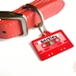Cute Cassette Tape Style Pet ID Tag