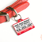 Cute Retro Cassette Tape Style Pet ID Tag