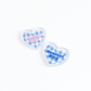 Goodest Girl Scalloped Heart Charm