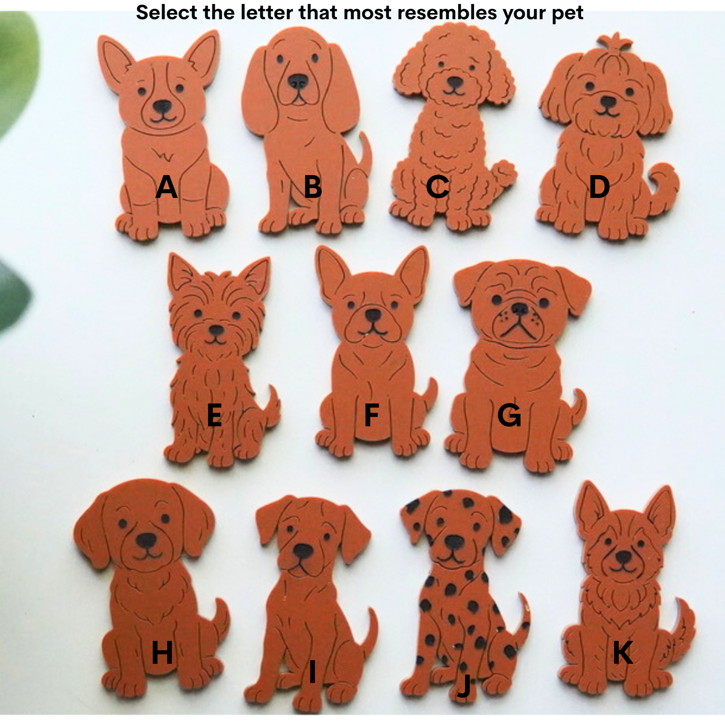 Custom Cameo Holiday Dog Ornament - 2025 Edition