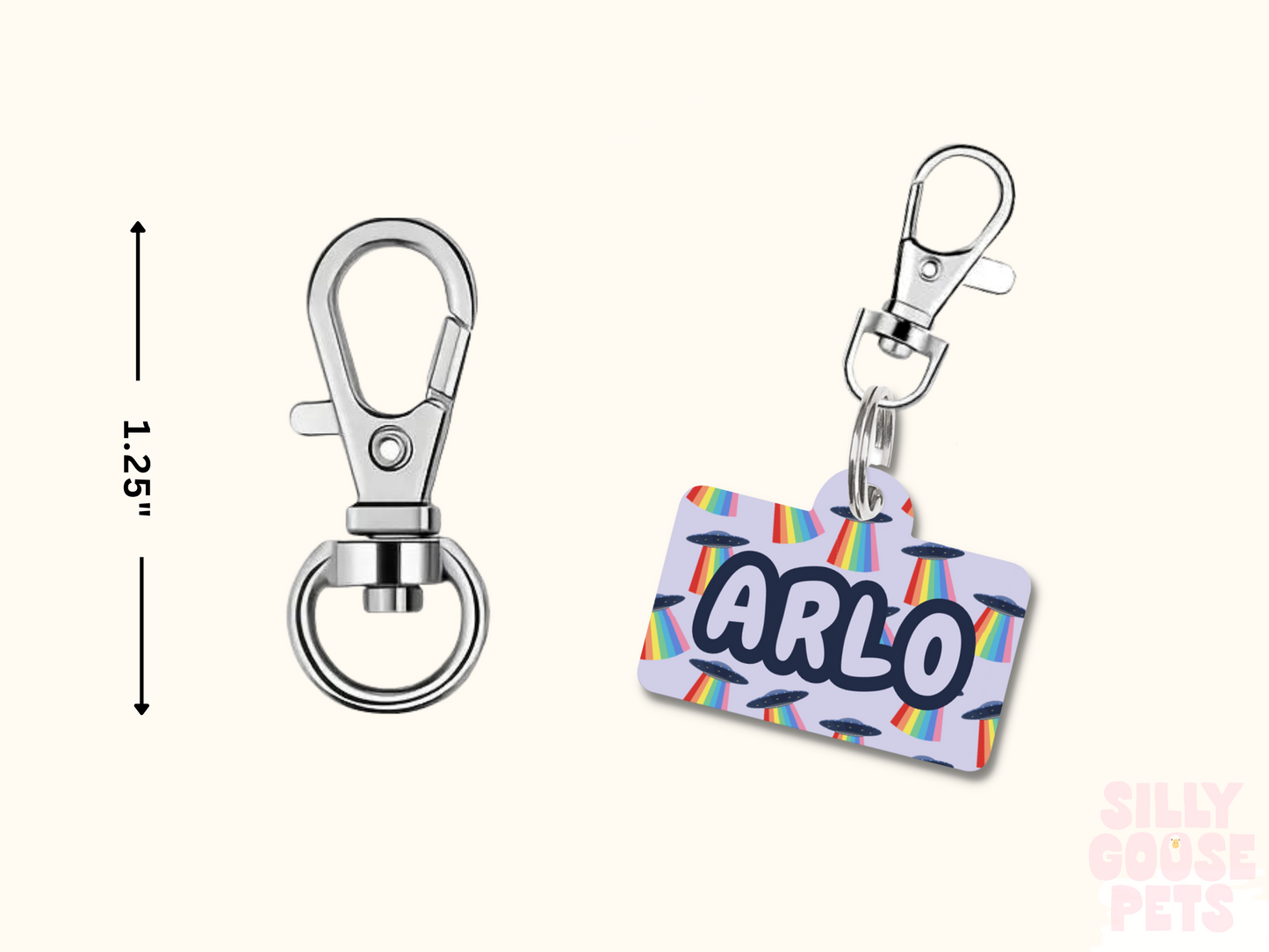 Clip Hook for Pet Tags