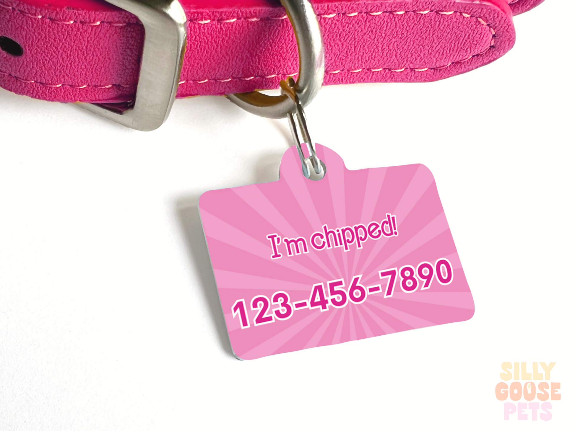 Pet Id Tag Cute Fashion Doll Dog Collar Tag
