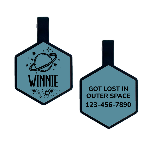 Silicone Pet ID Tag Silent Space Design