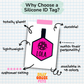 QR Code Silicone Pet ID Tag