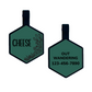 Silicone Pet ID Tag Succulent Design