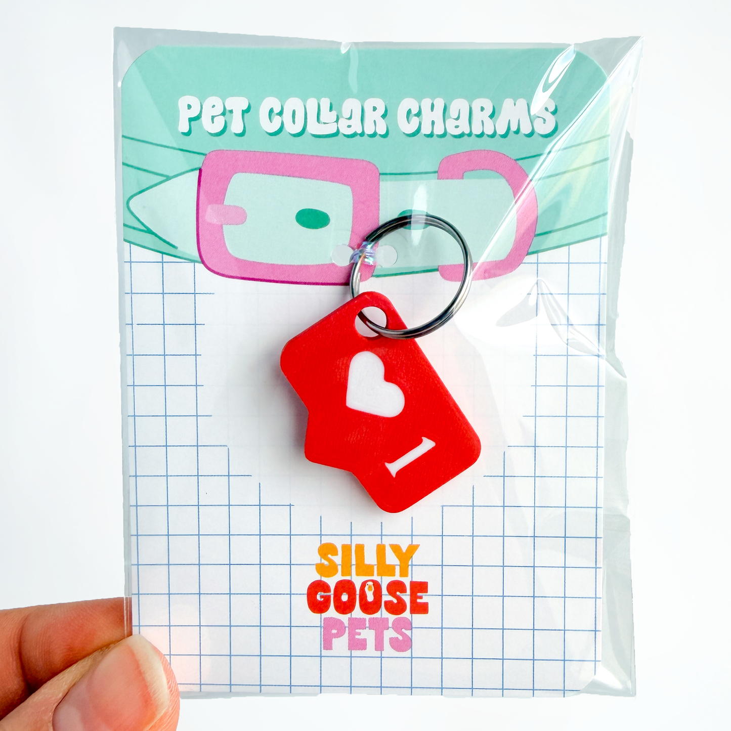 Social Media "Like" Pet Collar Charm