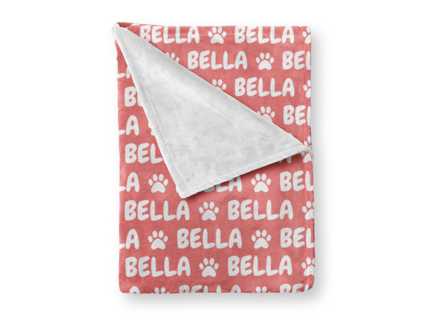 Personalized Pet Name Blanket