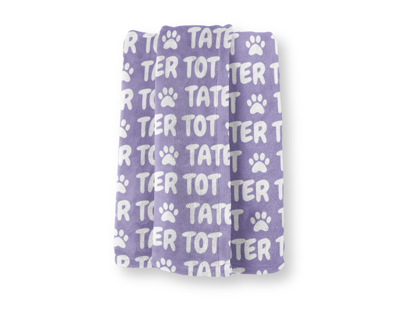 Personalized Pet Name Blanket